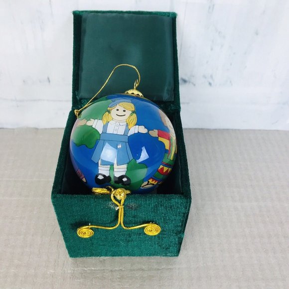 Pier 1 Li Bien International Children 3 inch Christmas Ornament Box & Card - Picture 2 of 5